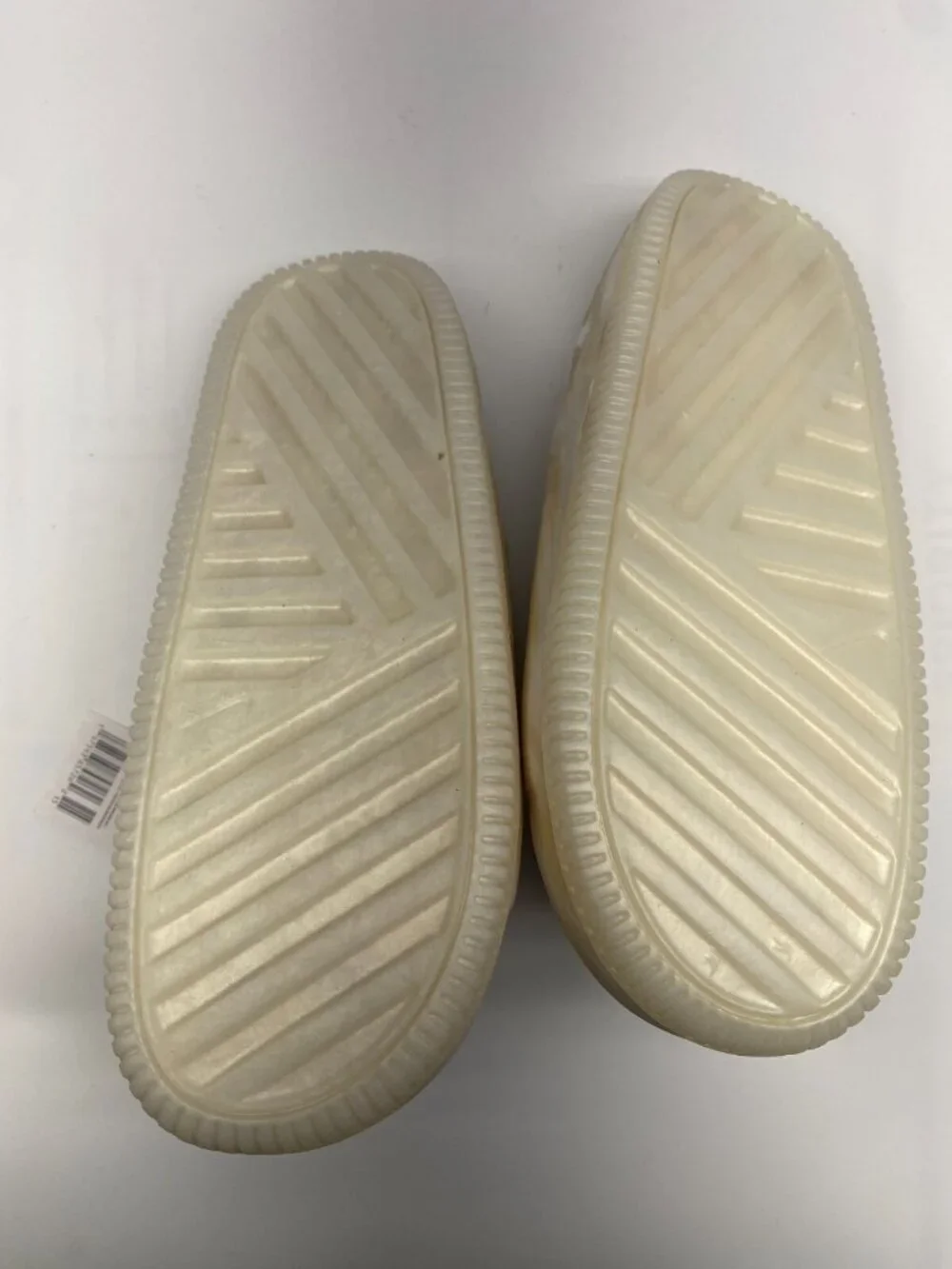 Nike Womens Calm Slide Se Sandals Ivory Cream Phantom Marble Sz 8